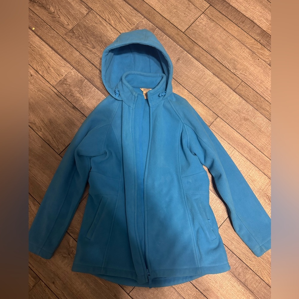 Duluth Trading Co Blue Fleece Jacket